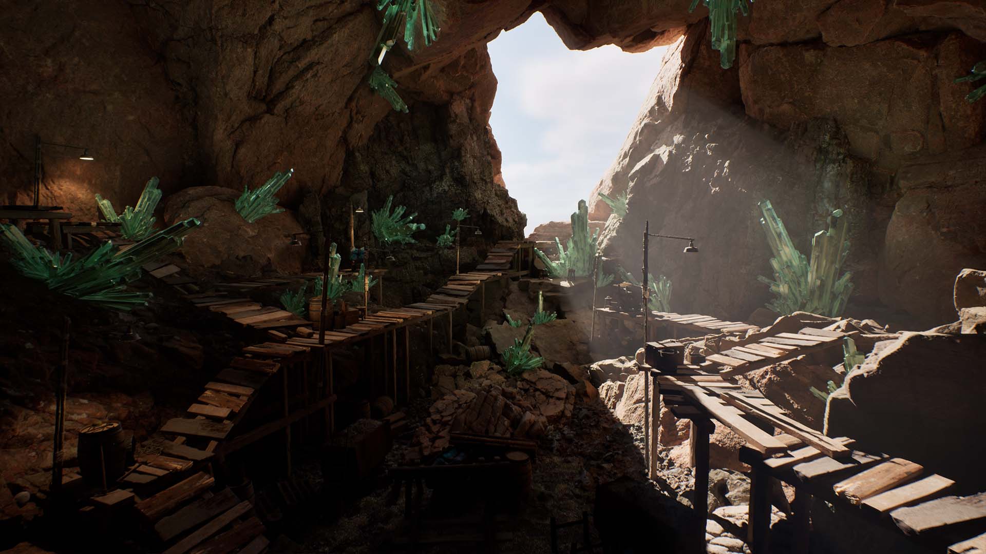 Unreal Engine Crystal Mines Render - Night 2 (Thumb)